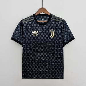 2022 Juventus GUCCI Edition Black Soccer Jersey