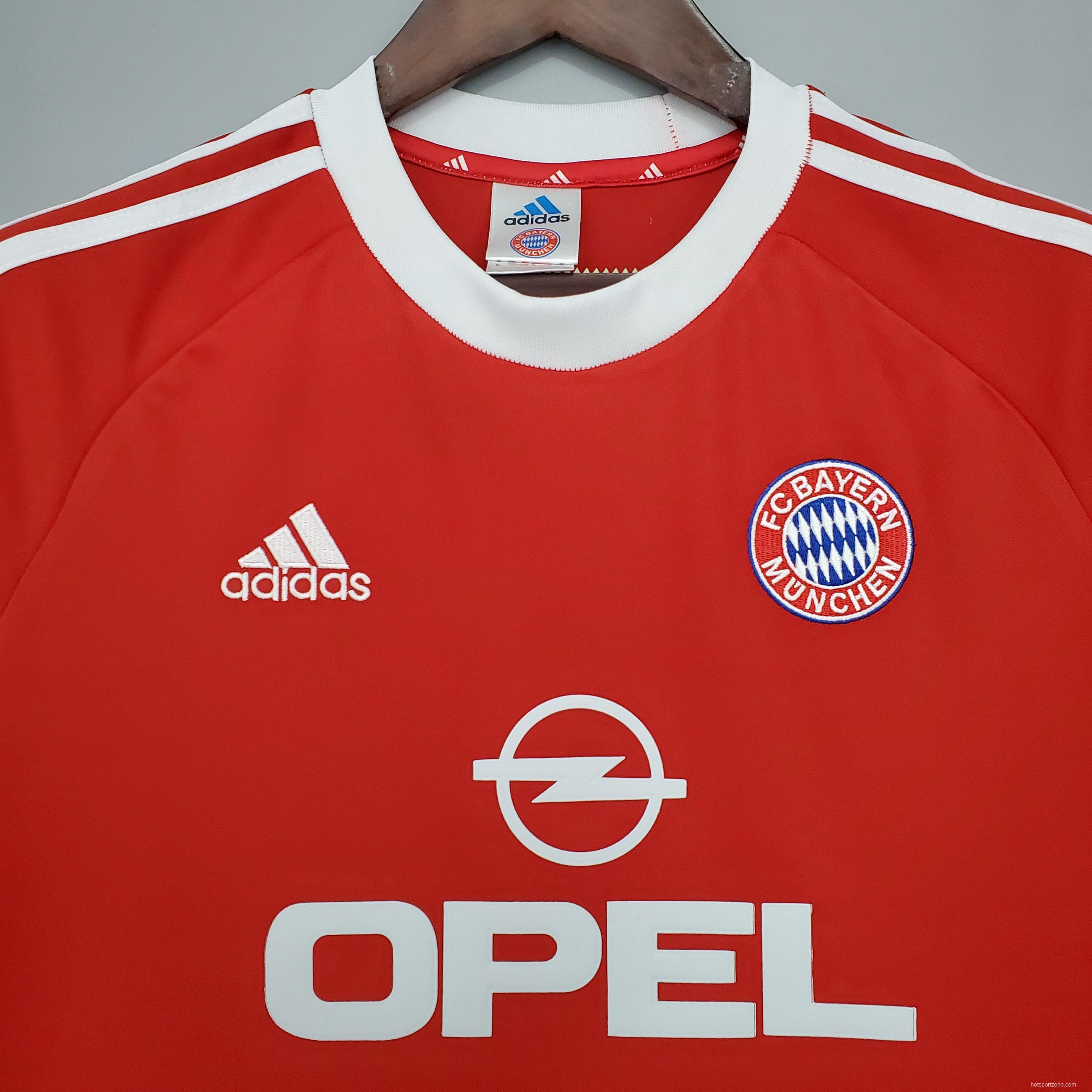 Retro Bayern Munich 00/01 home Soccer Jersey