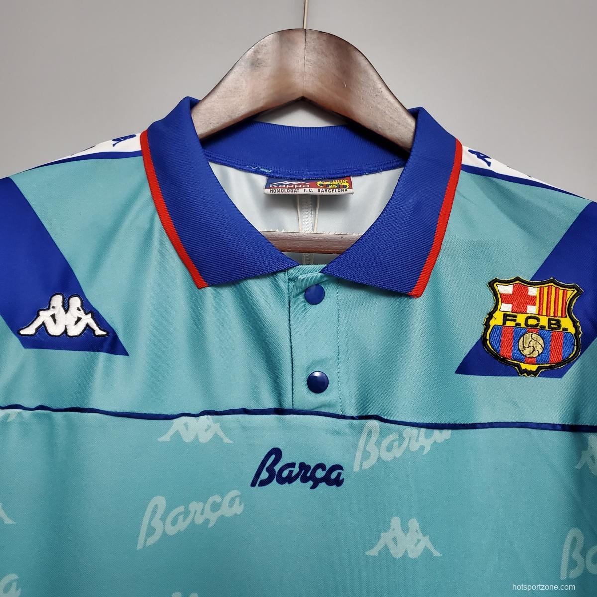 Retro 92/95 Barcelona away Soccer Jersey