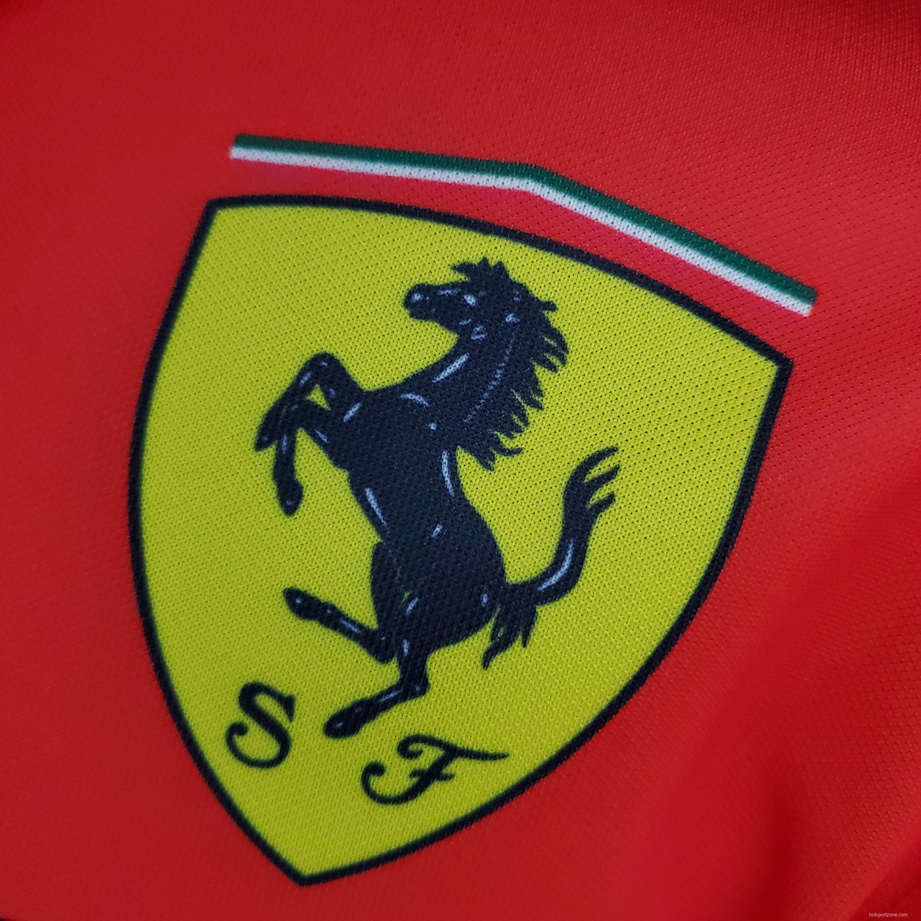 New F1 Formula One; Ferrari racing suit polo red S-5XL