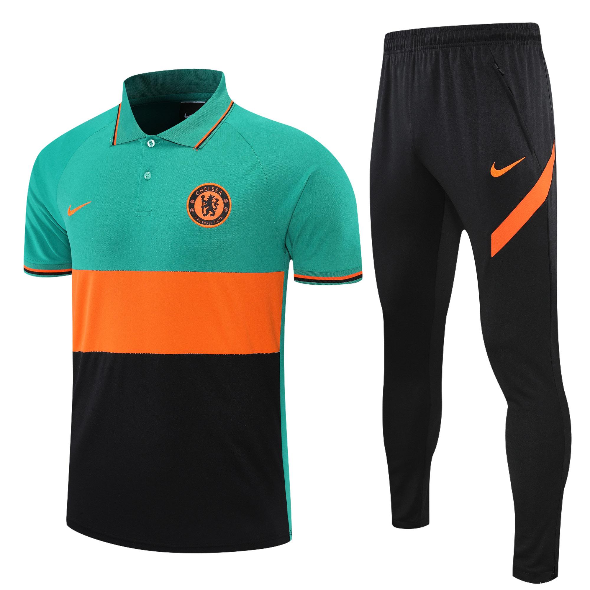 Chelsea POLO kit black orange green (not supported to be sold separately)