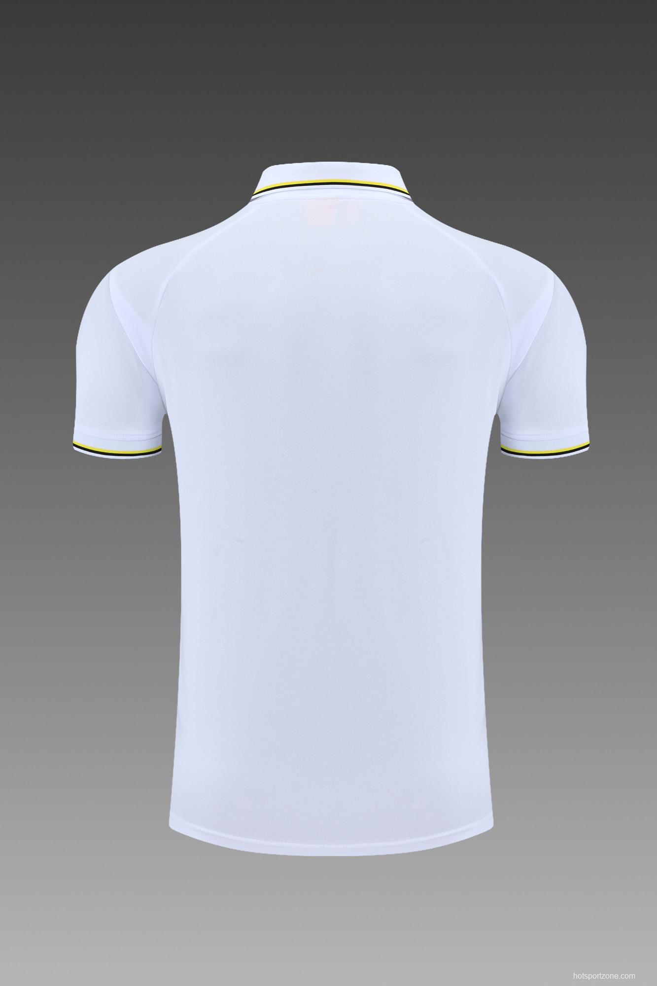 Borussia Dortmund POLO kit White and green pattern (not supported to be sold separately)