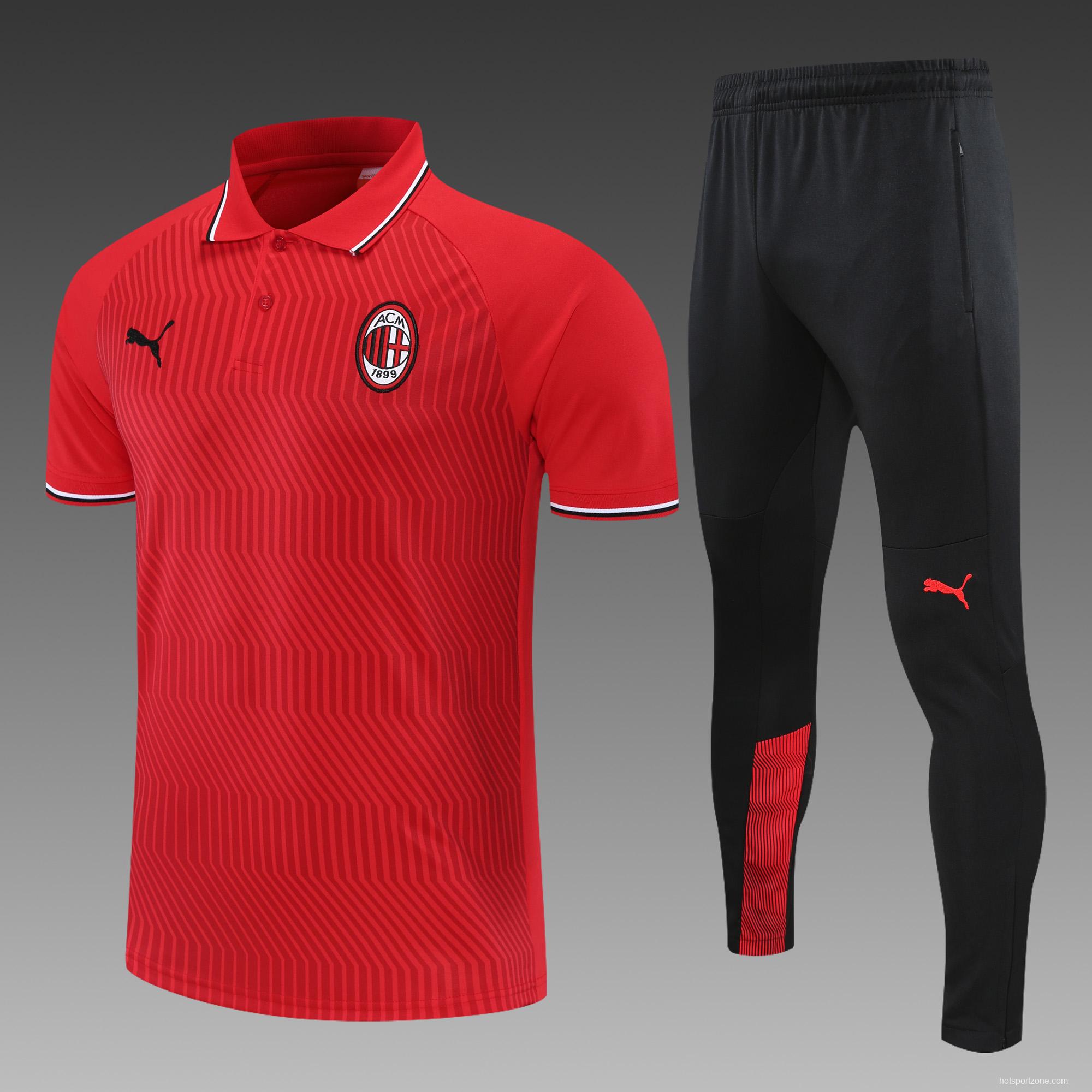 A.C. Milan POLO kit Red (not supported to be sold separately)