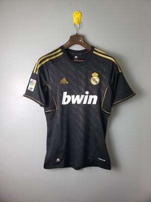2012 Real Madrid black short sleeve Soccer Jersey
