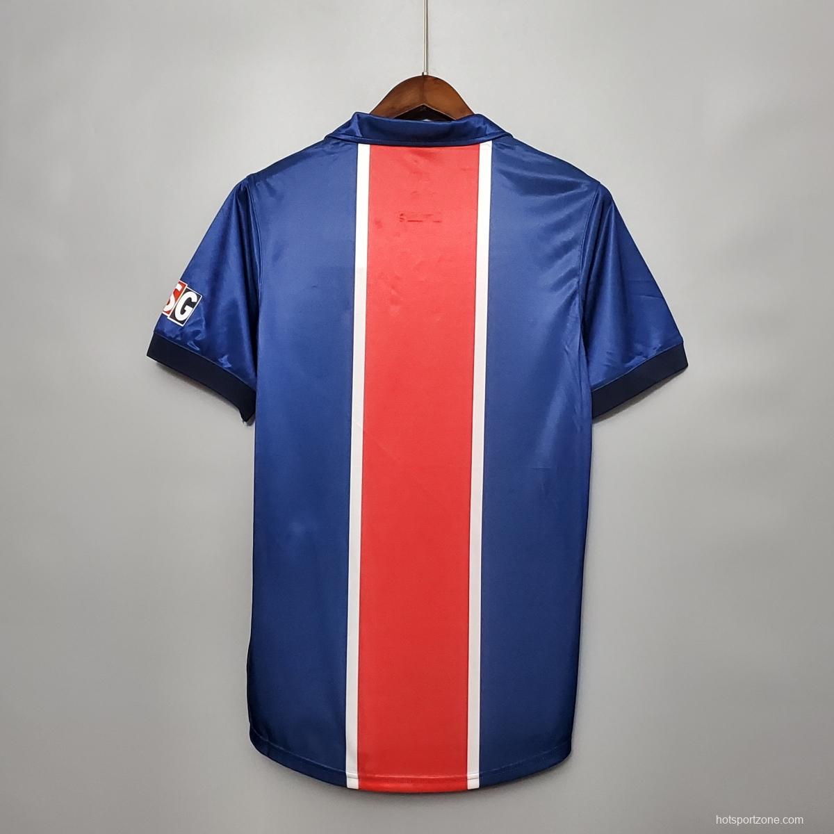 Retro 98/99 PSG home Soccer Jersey