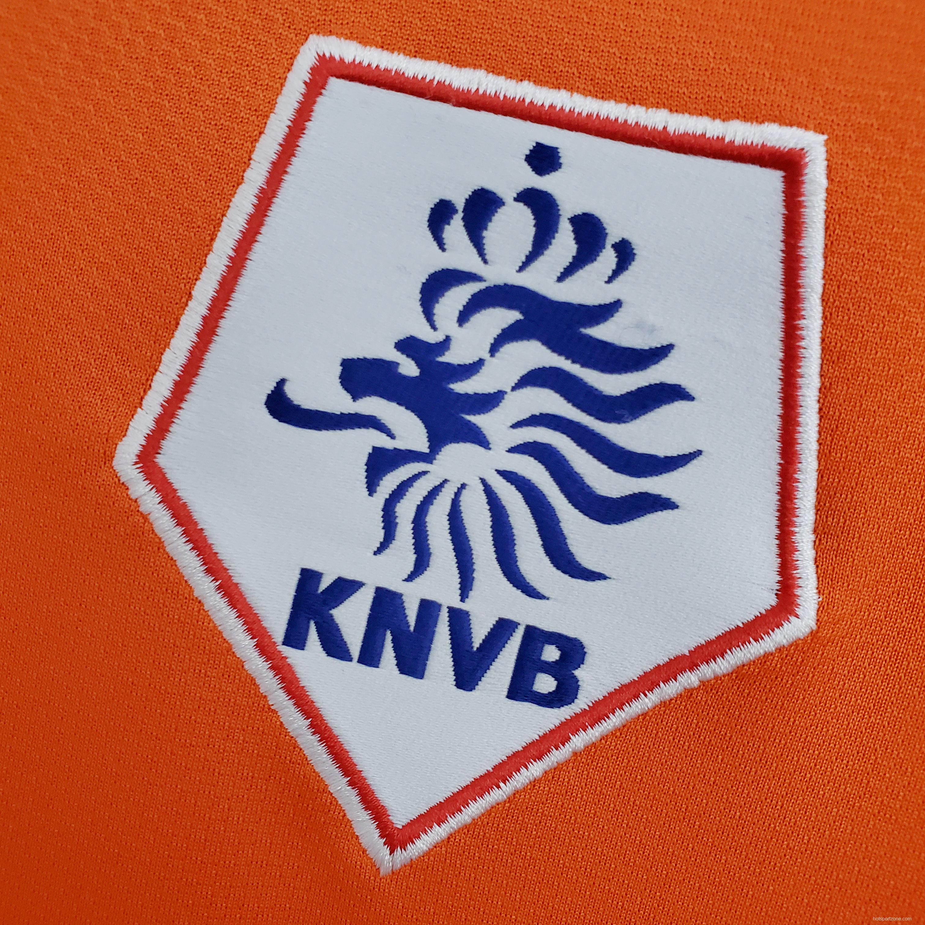 Retro Netherlands 2008 home Soccer Jersey