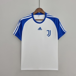22/23 Juventus Training Suit White Soccer Jersey
