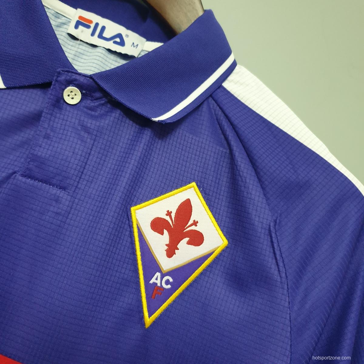 Vintage Fiorentina 1998 home Soccer Jersey