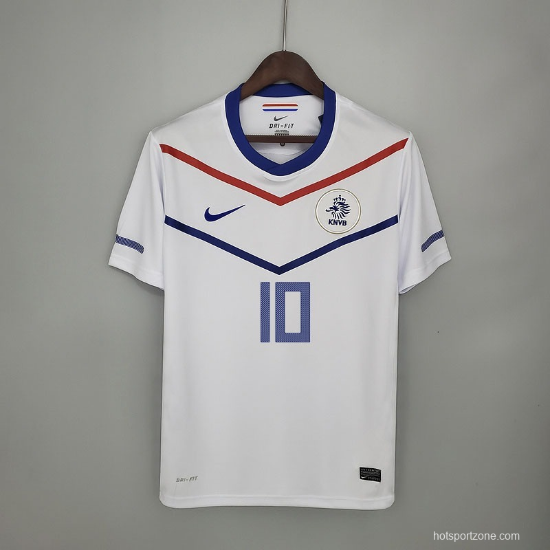 Retro Netherlands 2012 away Soccer Jersey