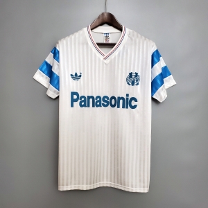 Retro Marseille 1990 home Soccer Jersey