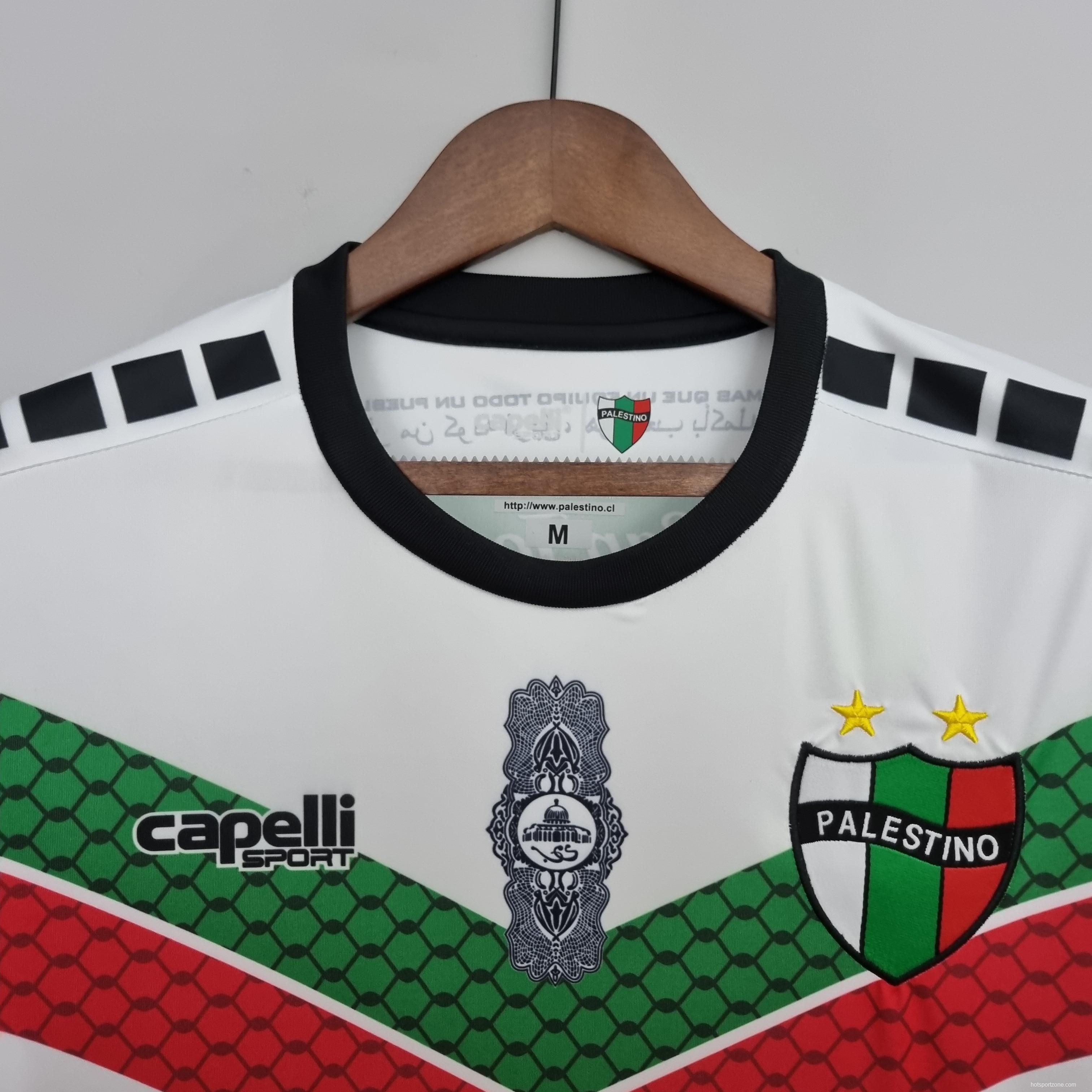 22/23 Deportivo Palestino White Soccer Jersey