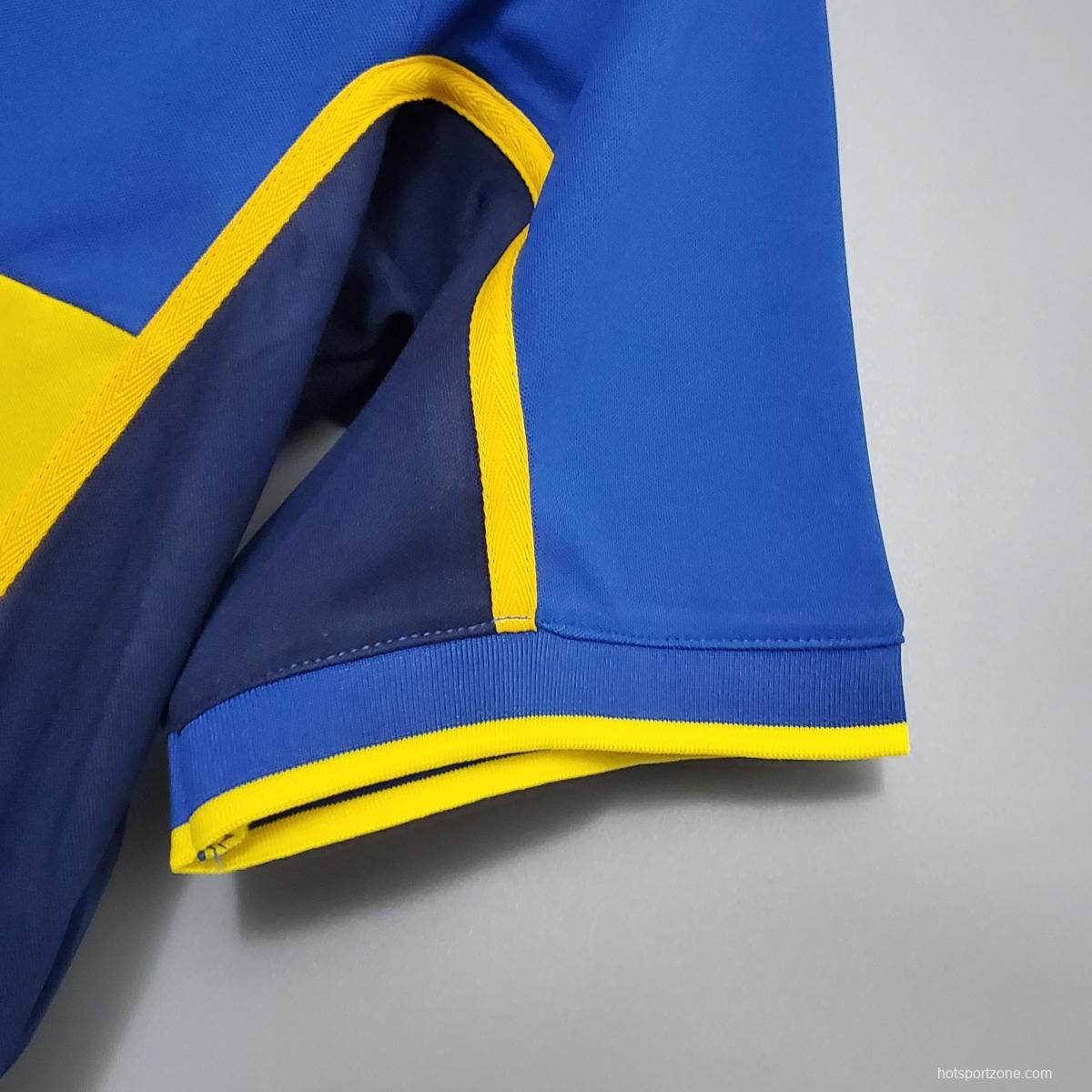 Retro 01/02 Boca Juniors Home Jersey