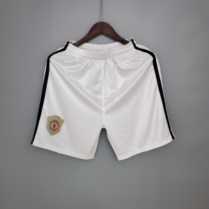 Retro shorts Manchester United 99/00 home white Soccer Jersey