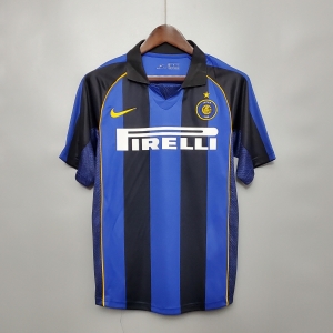 Retro 01/02 Inter Milan home Soccer Jersey