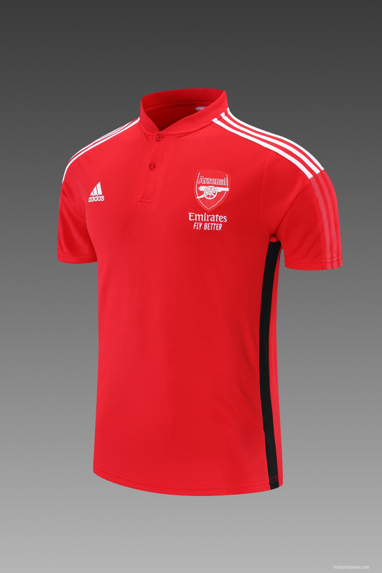Arsenal POLO kit red black (not supported to be sold separately)