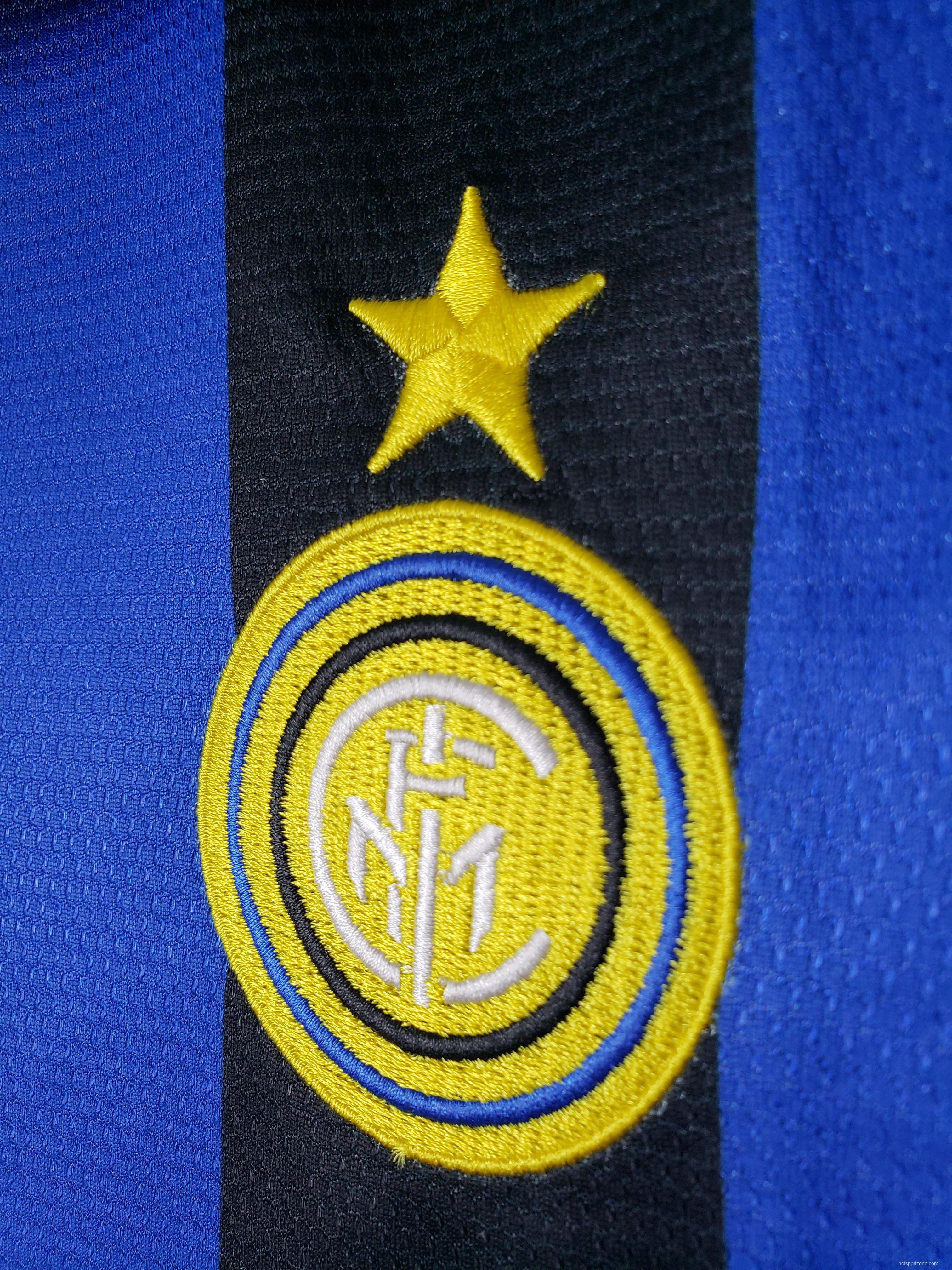 1998 models short-sleeved retro Inter Soccer Jersey