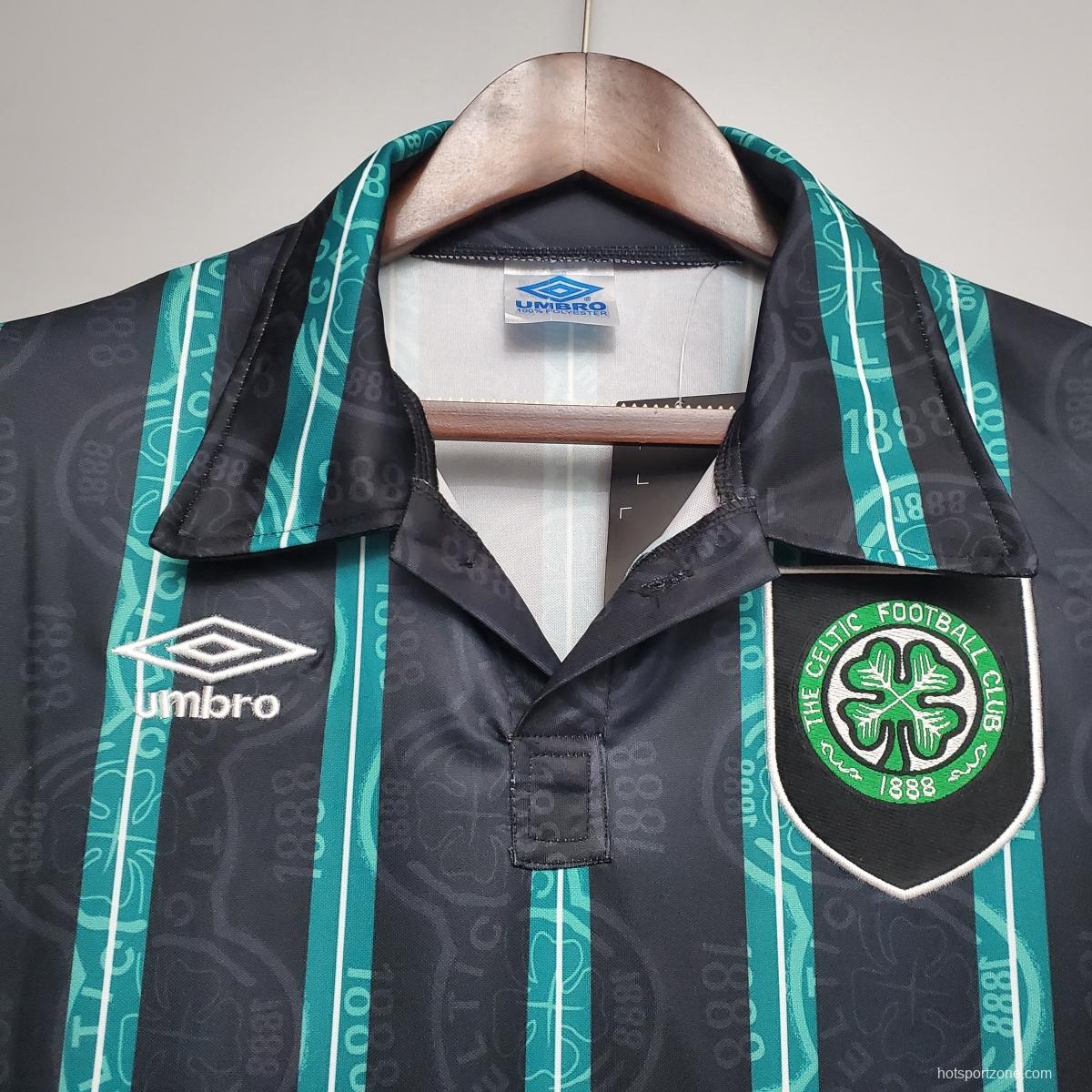 Retro Celtics 92/93 away Soccer Jersey