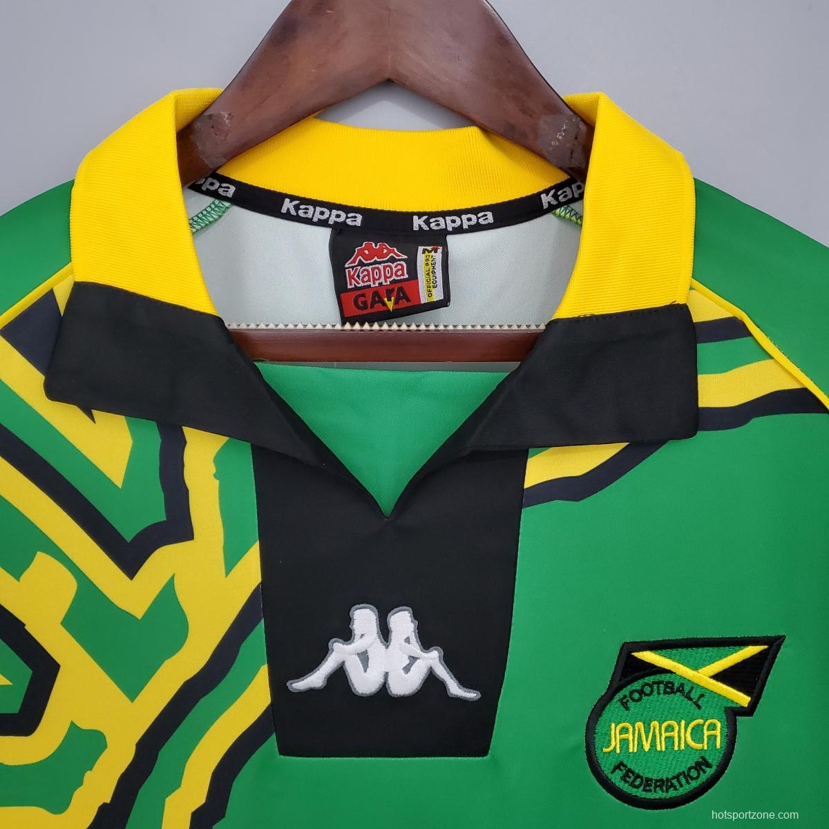 Retro Jamaica 1998 away Soccer Jersey
