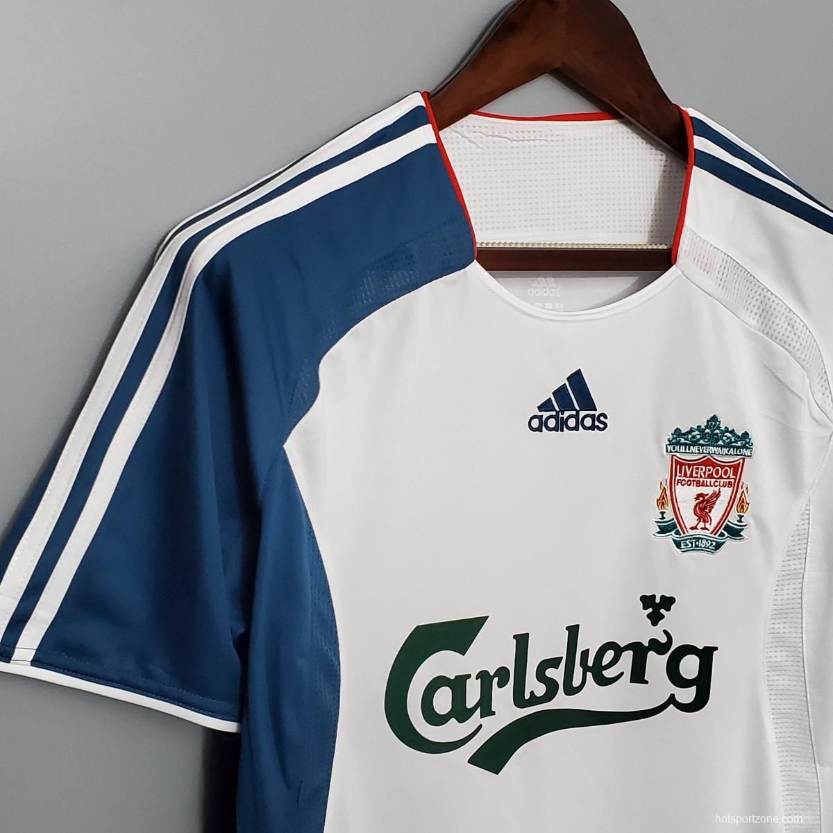 Retro 06/07 Liverpool away Soccer Jersey