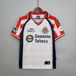 Retro 99/00 Chivas Guadalajara AWAY Soccer Jersey