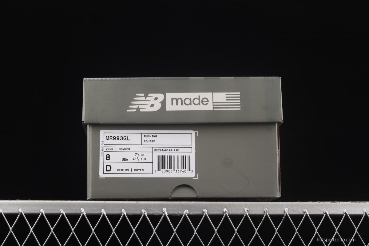 New Balance NB MAdidase In USA M993 series American blood classic retro leisure sports daddy running shoes MR993GL