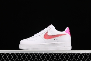 NIKE Air Force 1x 07 Low Valentine's Day jelly hook low side leisure sports board shoes CV8482-100