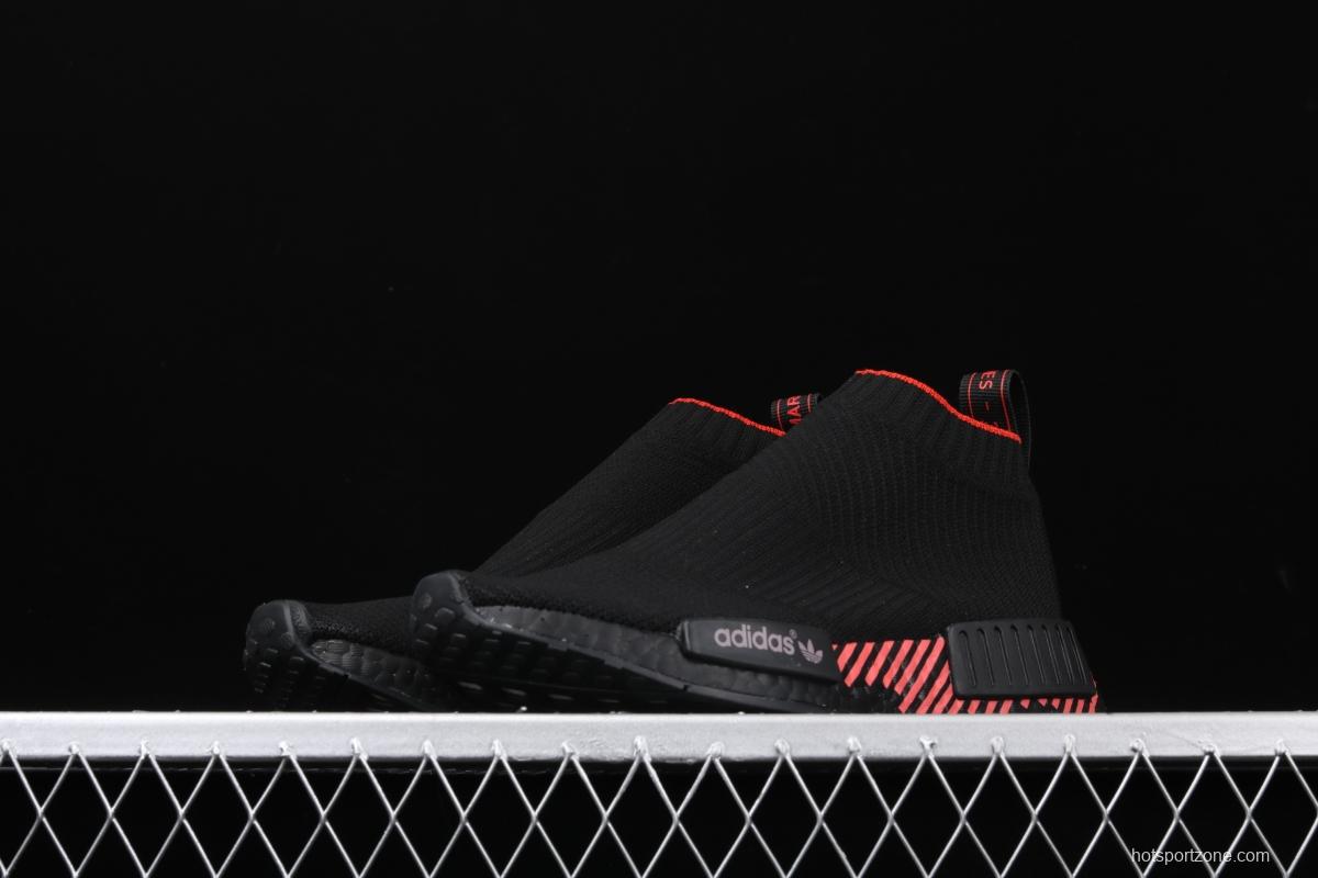 Adidas NMD CS1 competes for Cloud Black G27354 stretch knitted sock shoes