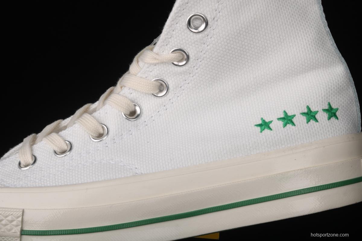 Converse Chuck 70 new embroidered high-top fashion sports shoes 170153C