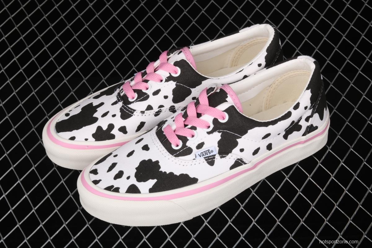 Vans Authentic 44 Lx Anaheim four-hole camouflage cow color matching low-top casual board shoes VN0A3CXN3BB