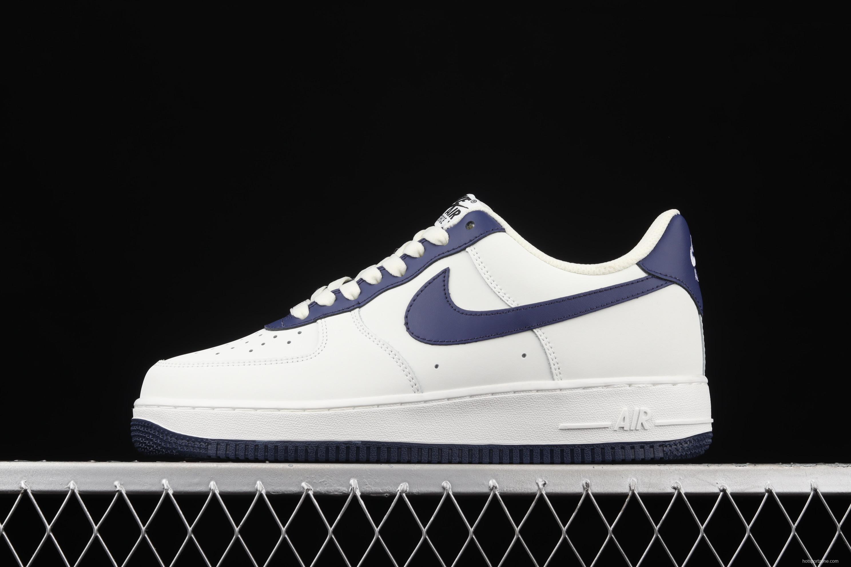 NIKE Air Force 11607 Low rice blue stitching low-top casual board shoes AL2236-106