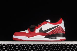 Air Jordan Legacy 312 Low AJ312 Chicago Color Matching Velcro Three-in-One Shoes CD7069-116
