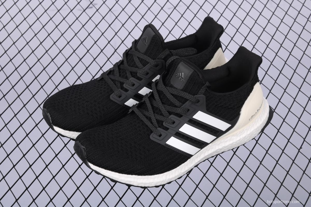 Adidas Ultra Boost 4.0AQ0062 fourth generation knitted striped black and white brown UB