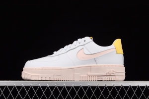 NIKE Air Force 1 Pixel deconstructs Leisure Board shoes DM3054-100 with low Top