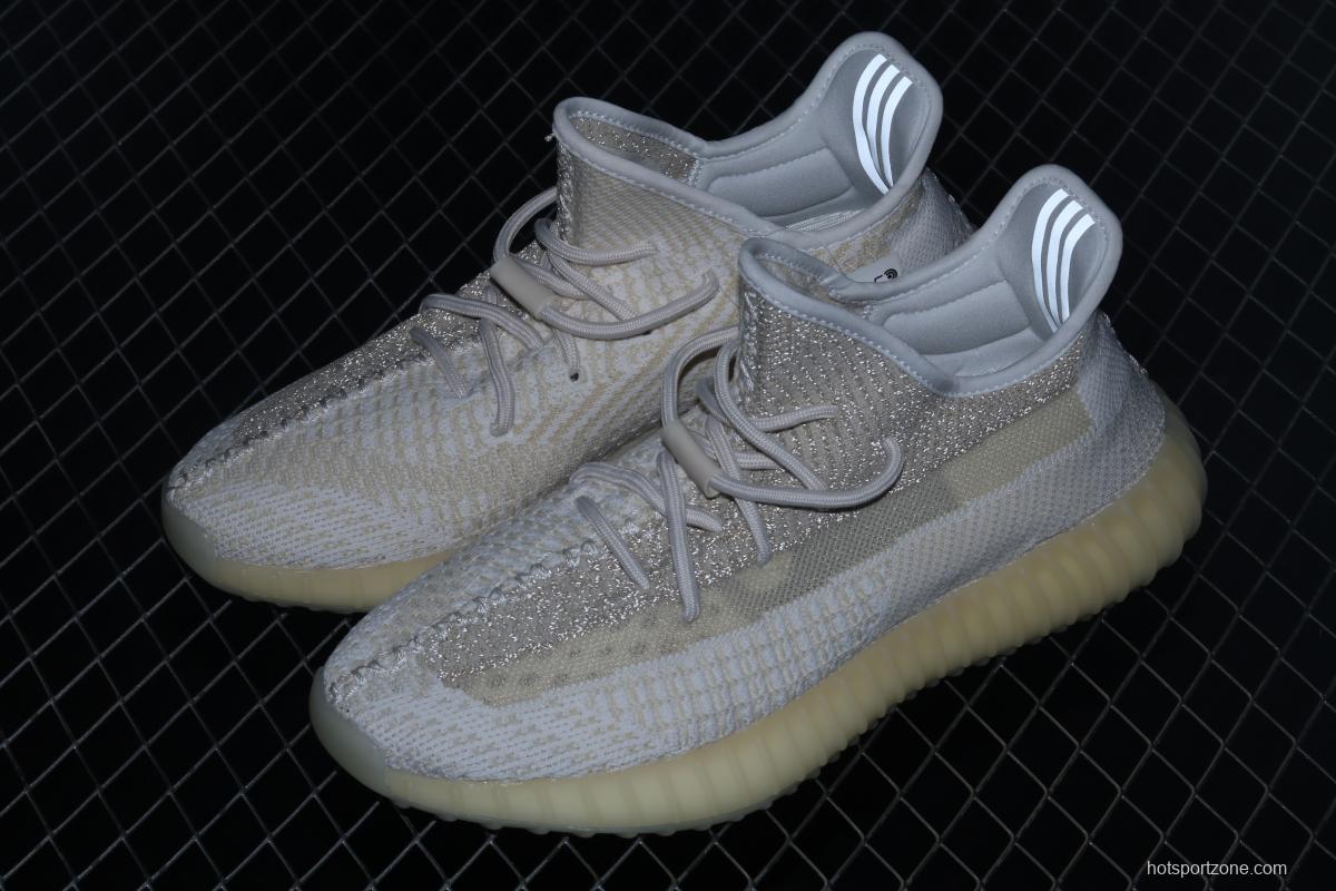 Adidas Yeezy Boost 350 V2 FZ5246 Darth Coconut 350 second generation new oxidized swan splicing full sky star color match BASF Boost original