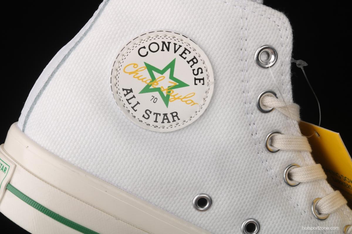 Converse Chuck 70 new embroidered high-top fashion sports shoes 170153C