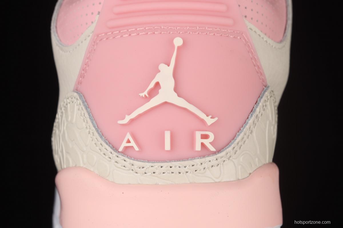Air Jordan 3 Rust PiNIKE AJ3 Joe 3 White Pink CK9246-116