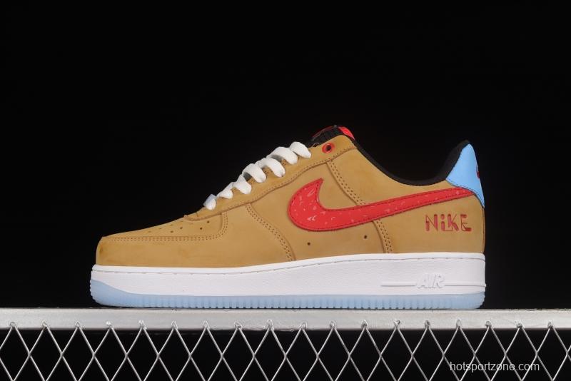 NIKE Air Force 1'07 Low Satellite low-top casual sneakers DQ7628-200