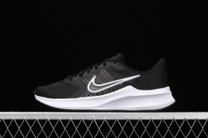 NIKE Downshifter 11 2021 Summer New Moon Landing shock Relief mesh lightweight breathable running shoes CW3411-006