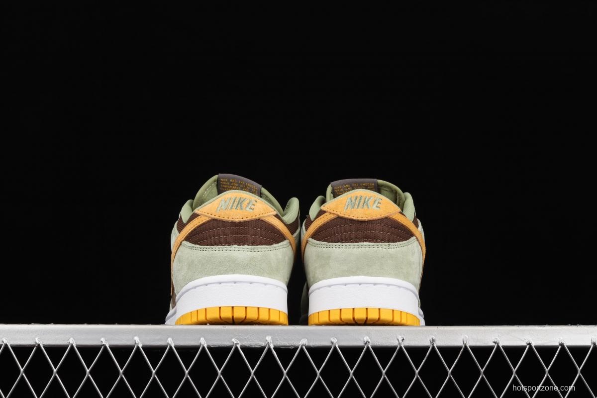 NIKE SB DUNK Low Prm green brown orange SB rebound fashion casual board shoes DH5360-300