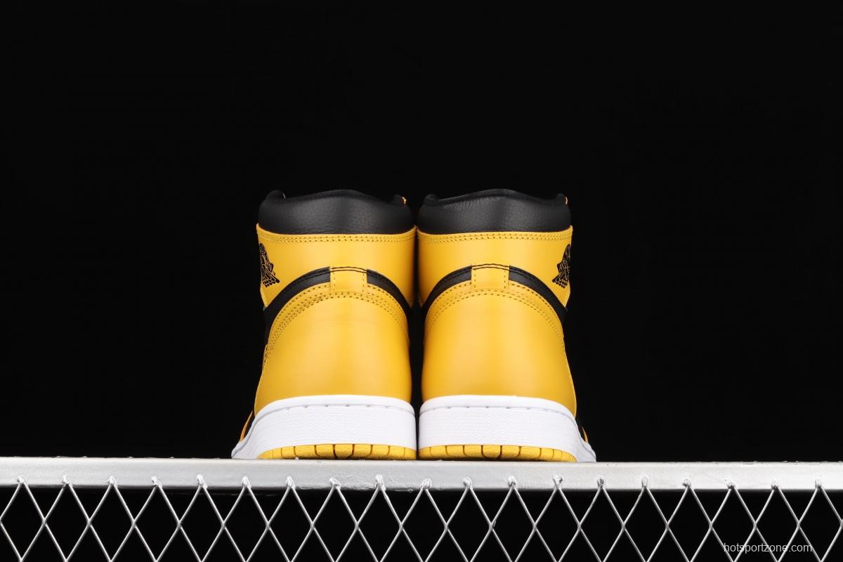 Air Jordan 1 High OG Pollen black and yellow 555088-701