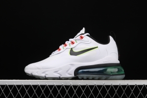 NIKE Air Max 270React new high-frequency mesh function half-palm air cushion cushioning running cloth shoes CZ6685-100