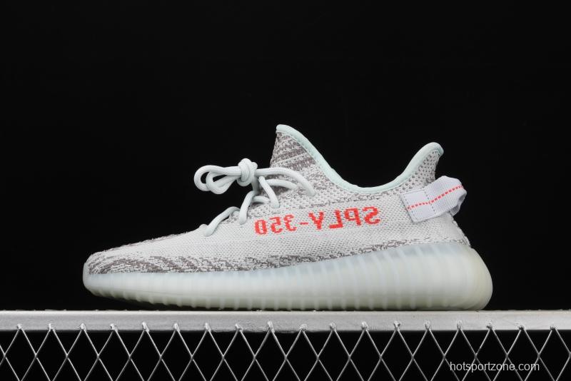 Adidas Yeezy 350V2 Real Boost Basf B37571 Darth Coconut 350 second generation combustible ice blue zebra BASF Boost