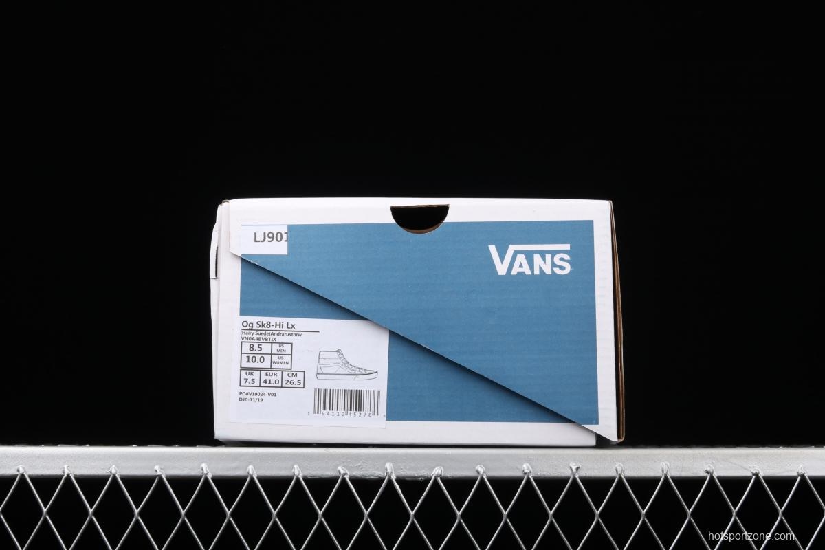Vans Vault OG SK8-Hi Lx Vansky top casual board shoes VN0A4BVBTIX