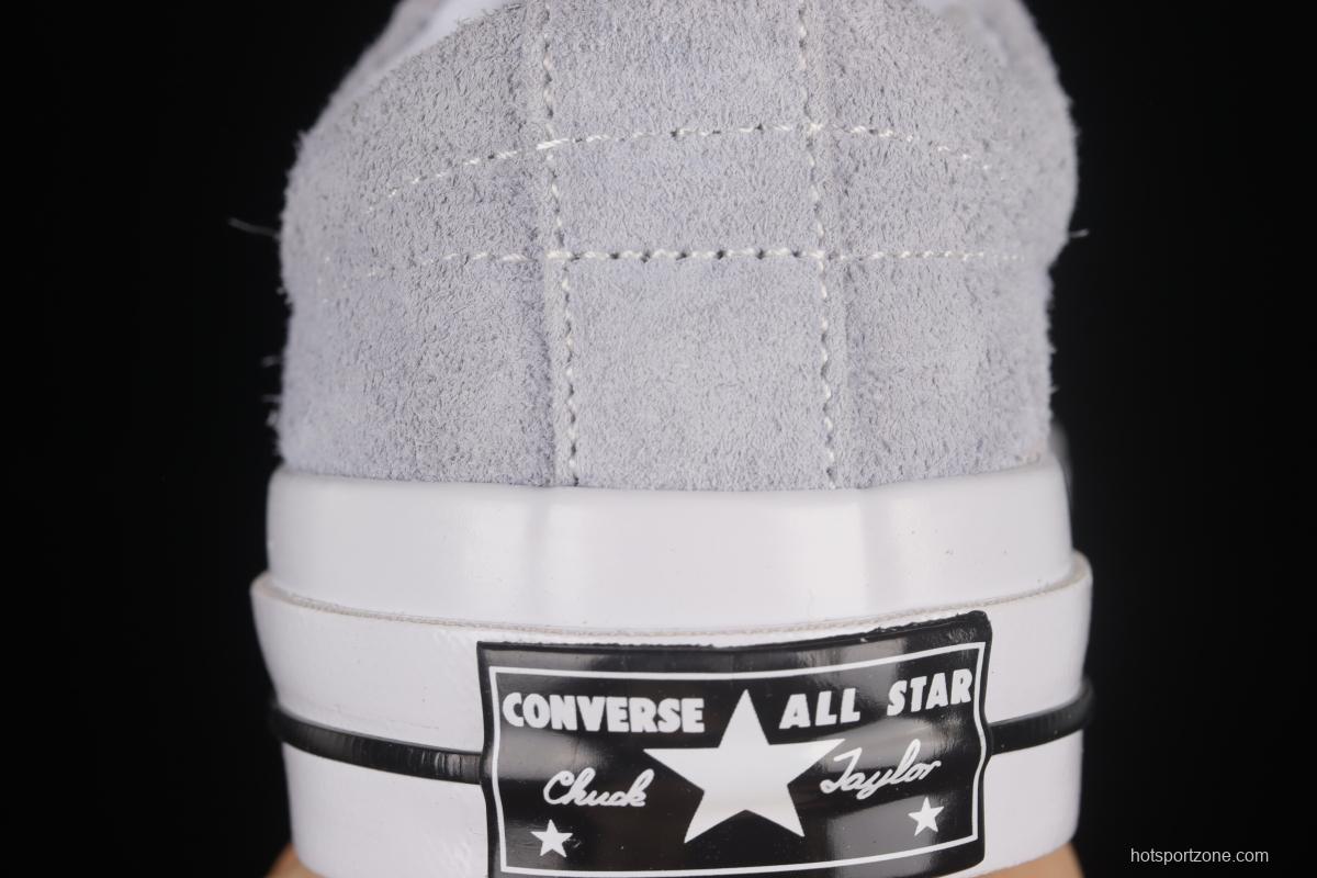 Converse One Star new color matching smog purple gray low-top sneakers 172387C