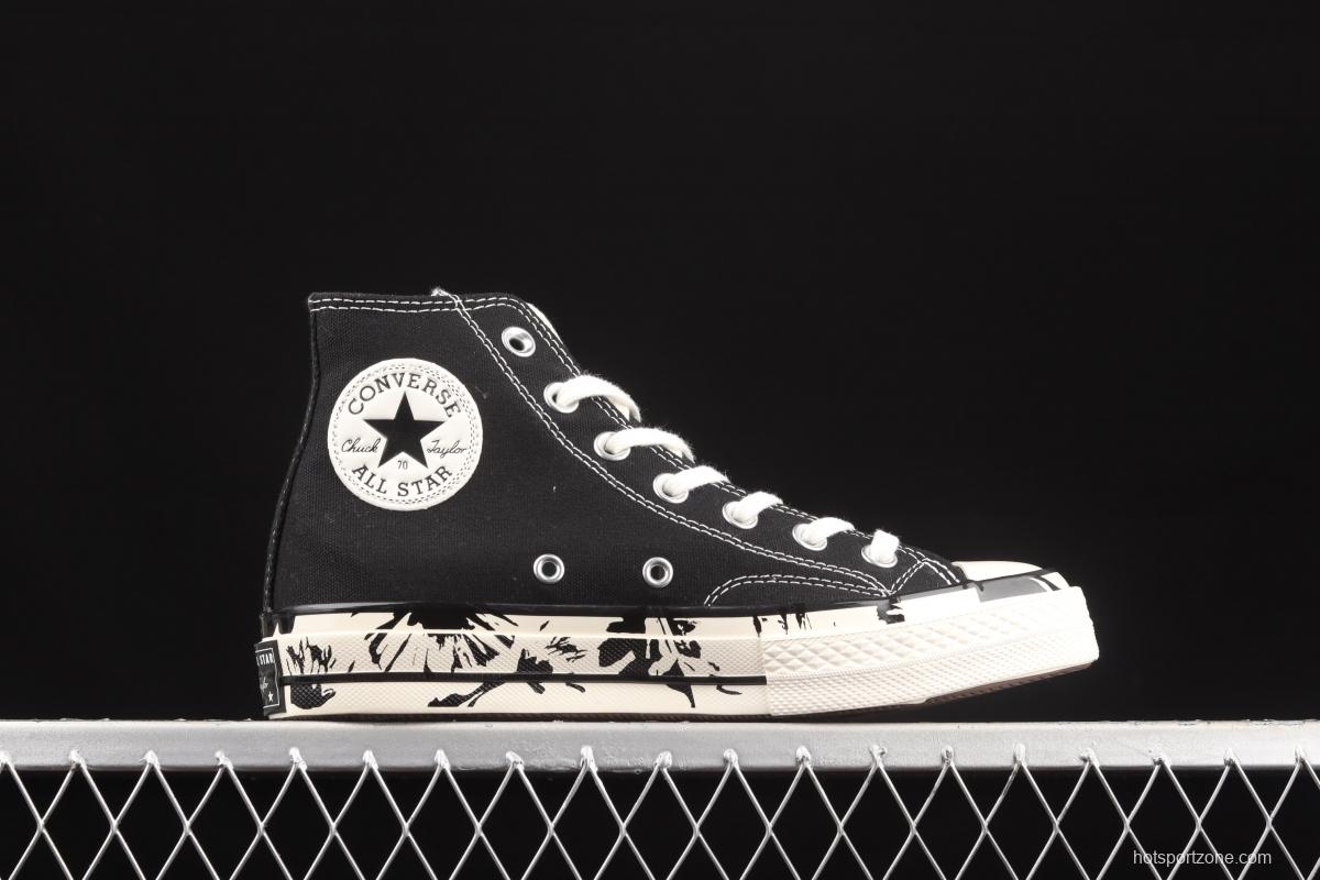 Converse Chuck 70s Converse ink style high-top casual board shoes 571387C