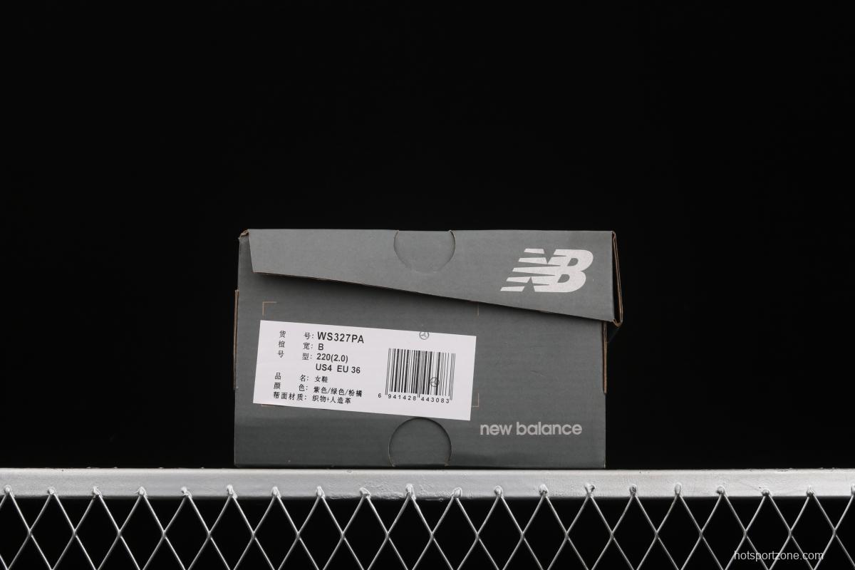 New Balance MS327 series retro leisure sports jogging shoes WS327PA