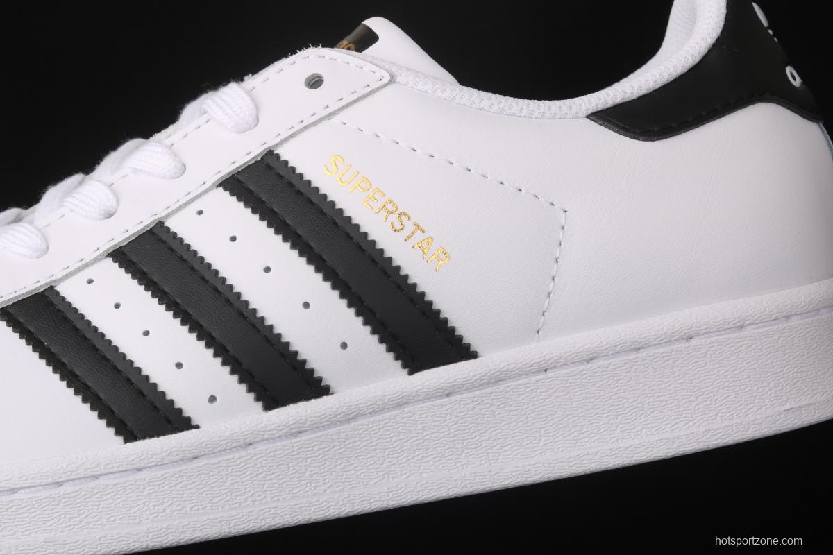 Adidas Superstar EG4958 shell head clover classic all-purpose leisure sports board shoes