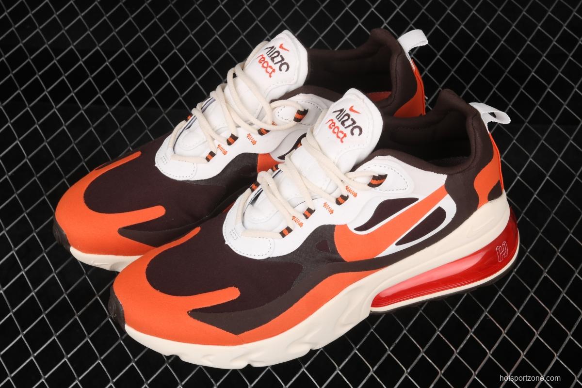 NIKE Air Max 270React new high-frequency mesh function half-palm air cushion cushioning running cloth shoes CT2864-300