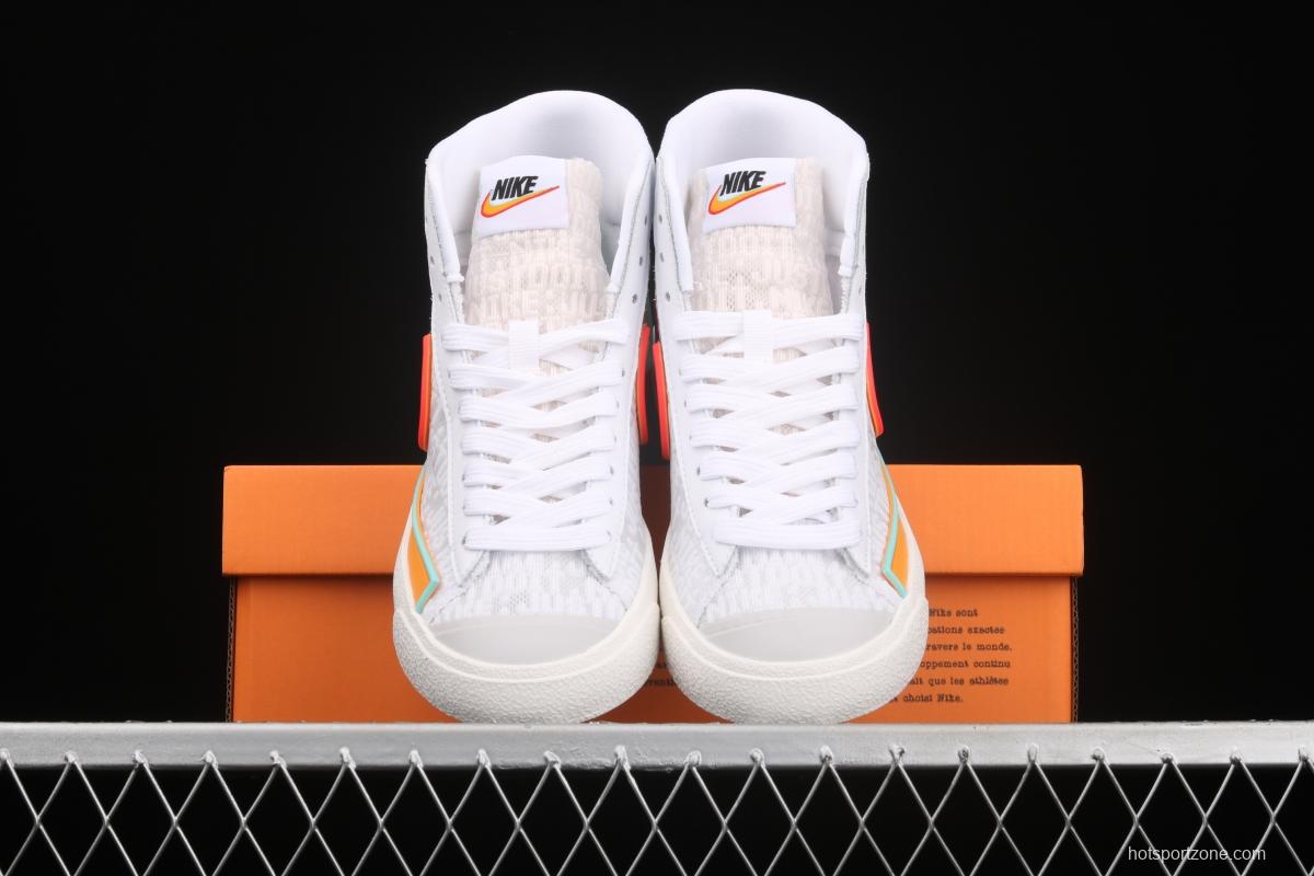 NIKE Blazer Mid'77 Vintage Have A Good Game video game pixel League of Legends Trail Blazers high-top casual board shoes DC1746-100