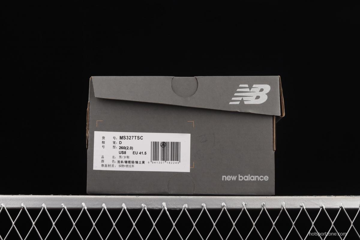 New Balance MS327 series retro leisure sports jogging shoes MS327TSC